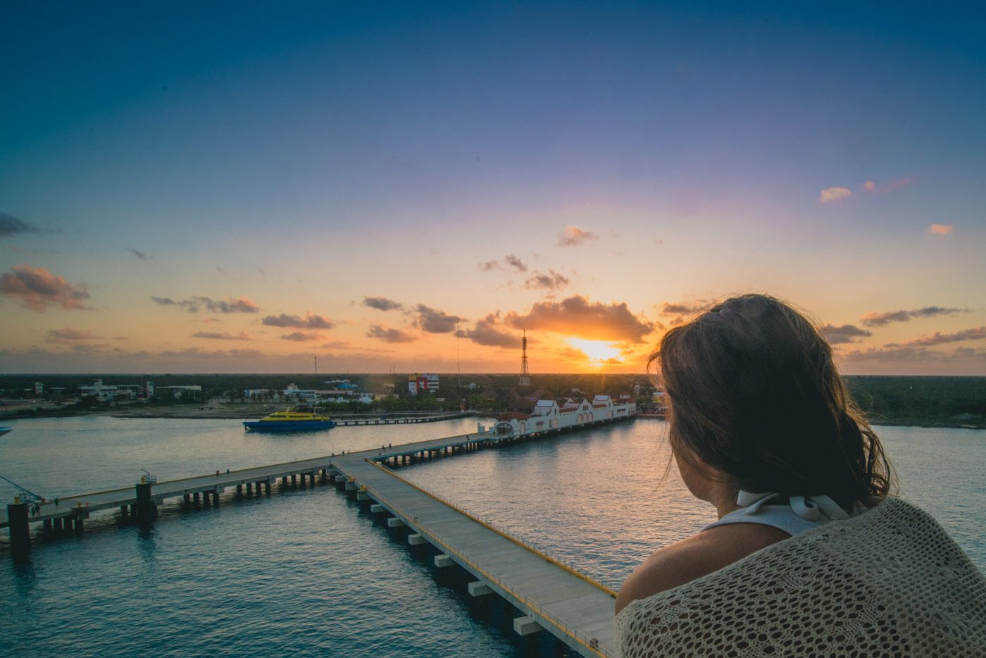 Oksana, while on a Mexican cruise