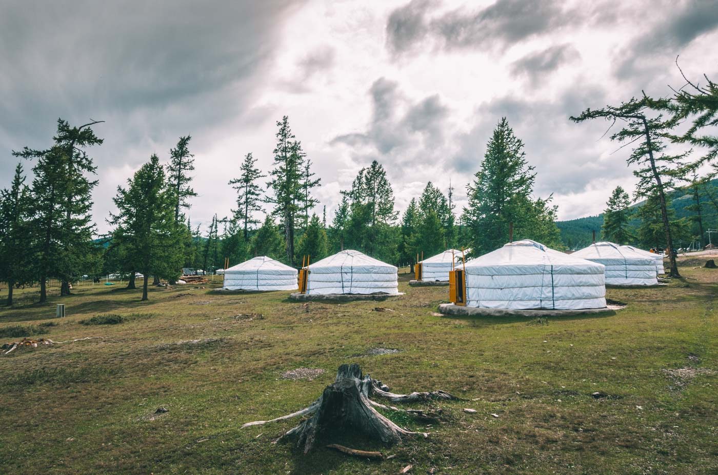 Mongolia Khovsgol Lake get camp 01531