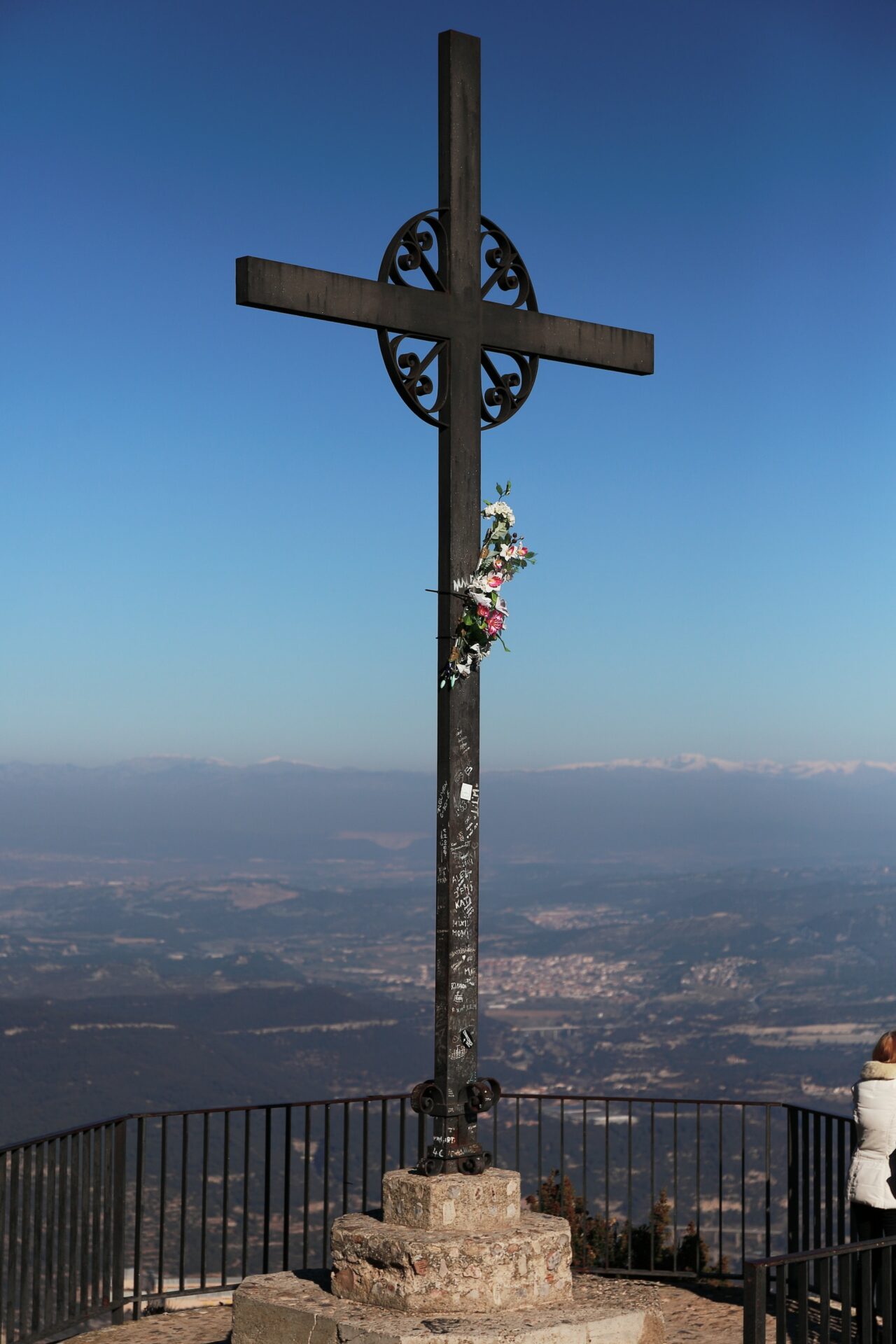 Montserrat cross of saint miguel