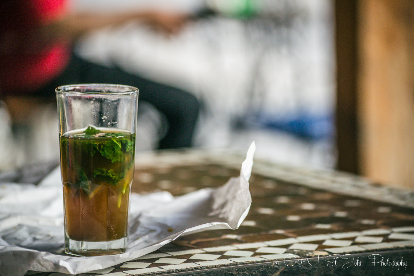 Morrocan mint tea is a must-try!