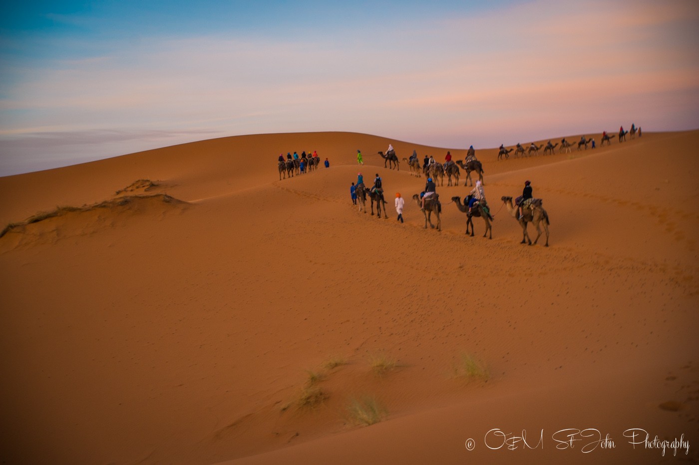 Sunrise ride back to the hotel from Erg Chebbi, Sahara Desert. Morocco