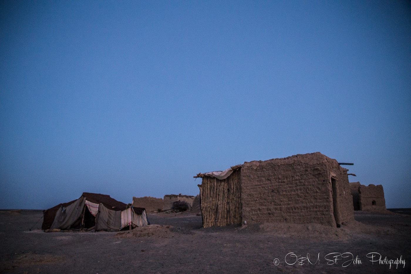 Nomad hut in Erg Chebbi, our accommodation for the night in the Sahara Desert. Morocco