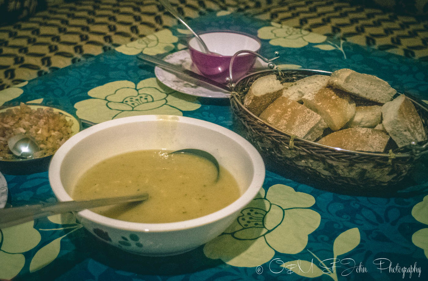 Moroccan food: harira soup.