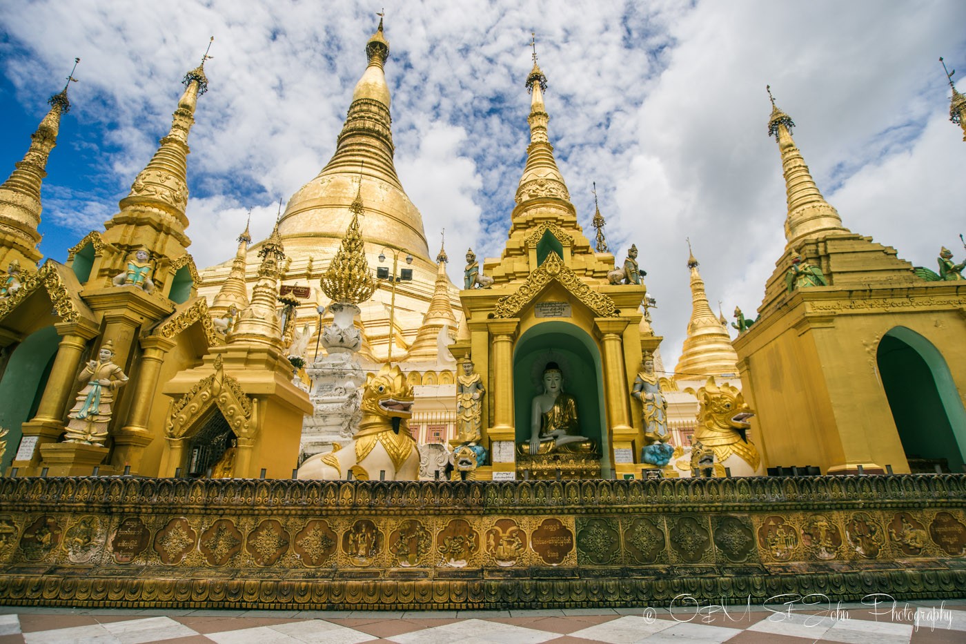 3 days in Yangon: Shwedagon Pagoda. Yangon. Myanmar