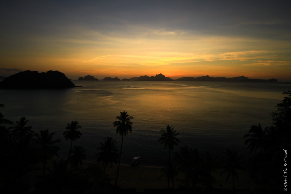 Sunset in El Nido, Palawan