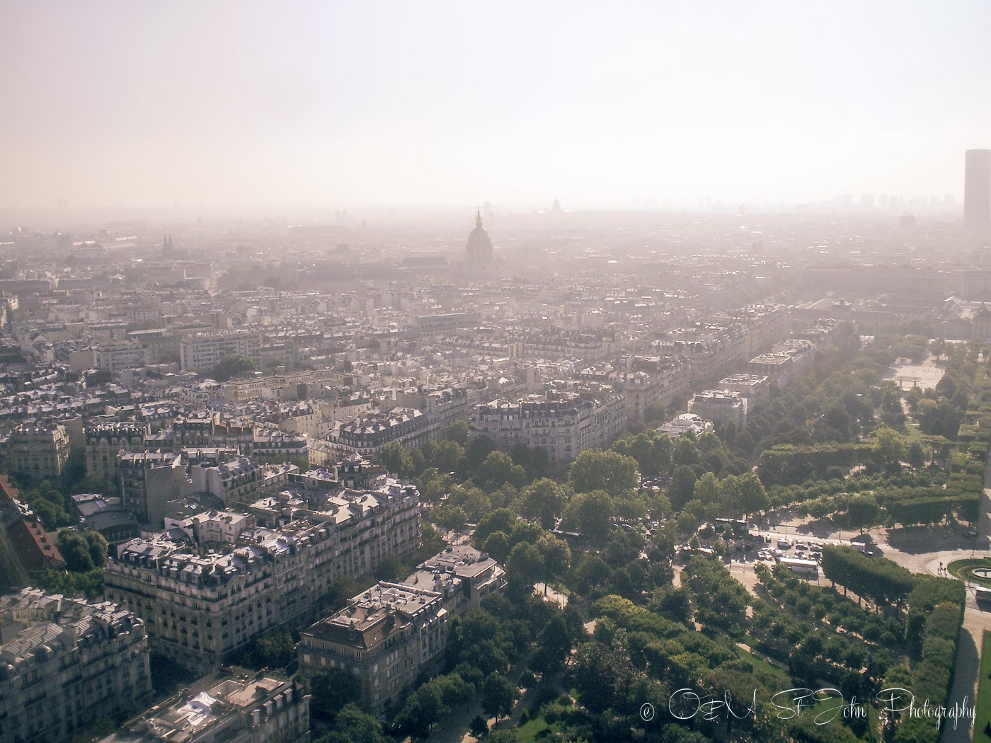 Europe Itinerary: Sprawling Parisian streets. Paris. France. Europe