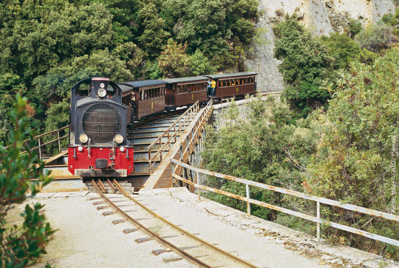 Pelion Milies Train 259 photo Y Skoulas