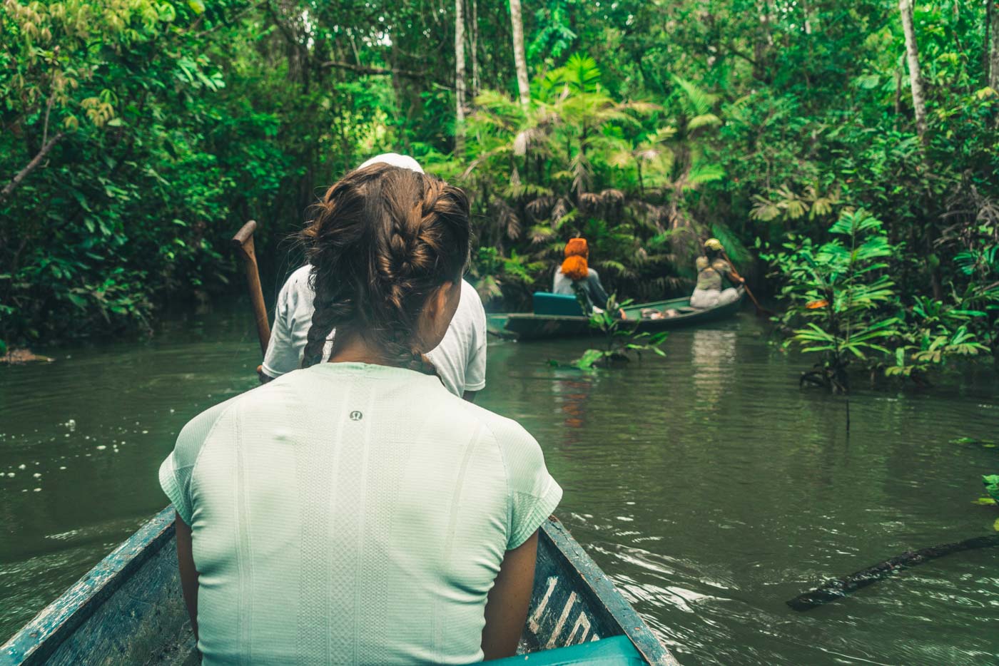 First day on the Tahuayo river in the Amazon