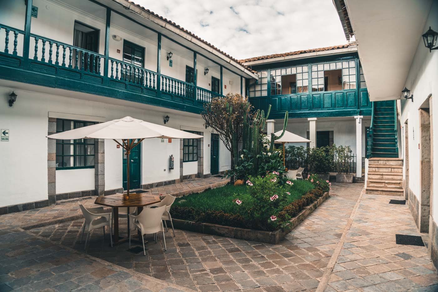 Courtyard at Casa Andina Koricancha, Cusco