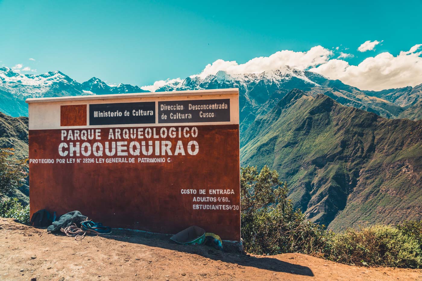 Peru Cusco Choquequirao trek 6044