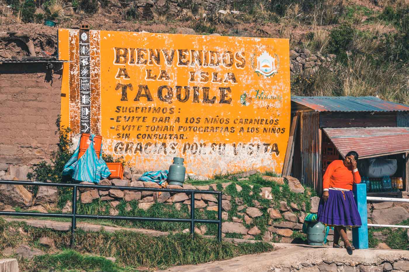 Peru Lake Titicaca Taquile 5264