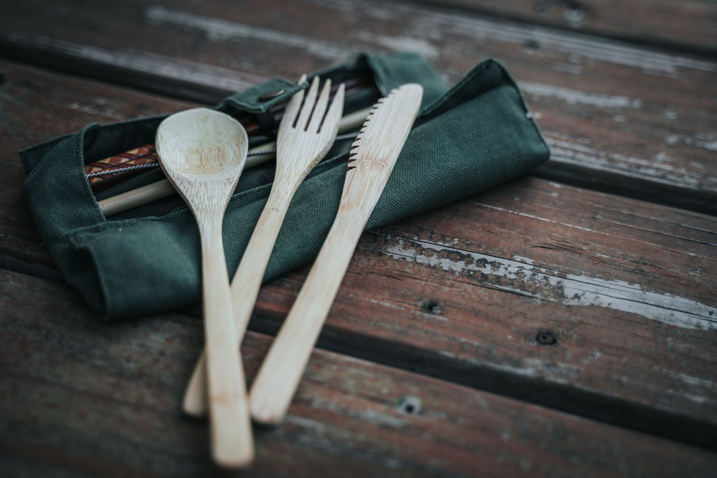 Reusable bamboo cutlery 00011