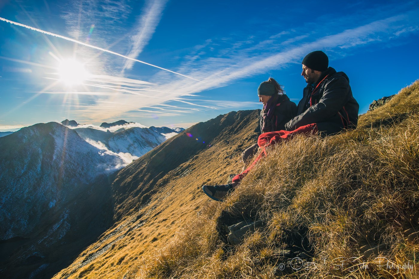 Oksana & Max in Făgăraș Mountains, Romania