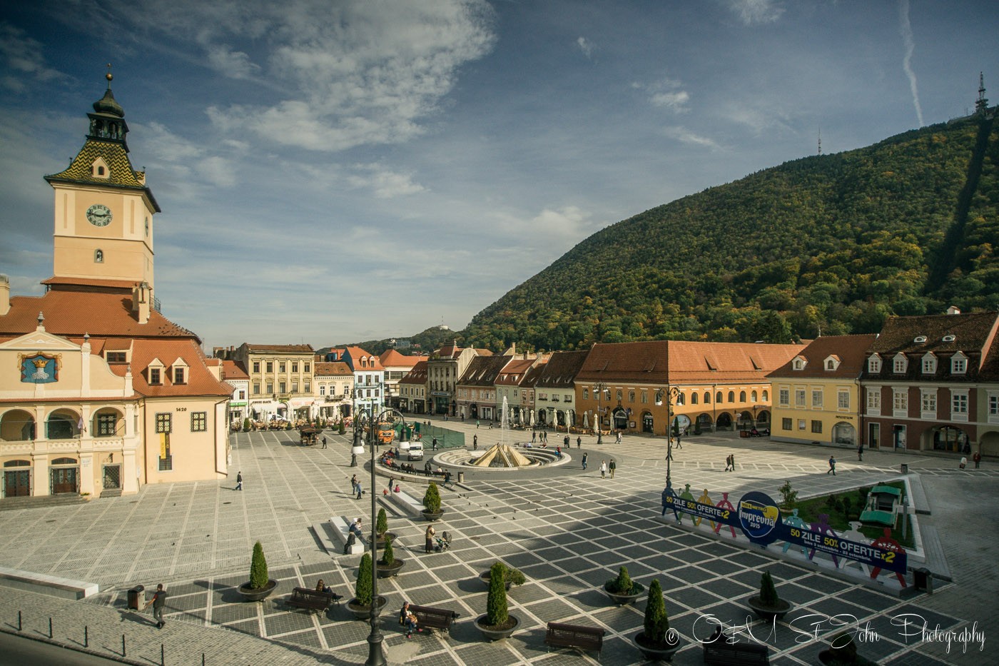 Brasov city centre, romania road trip