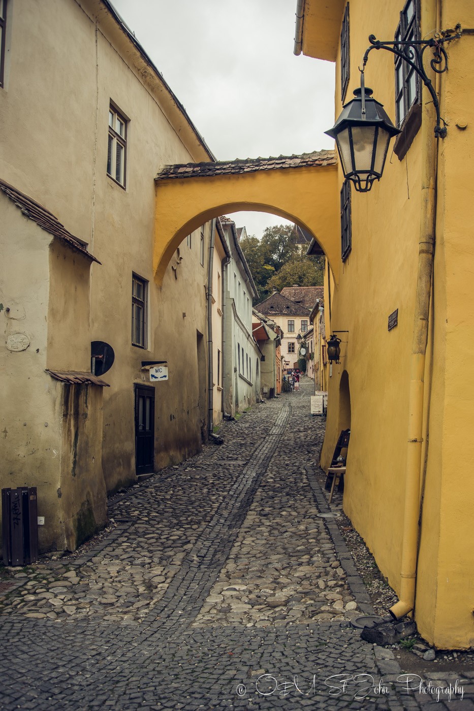 Sighisoara citadel walls. Romania