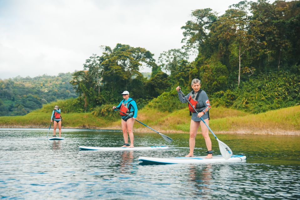 SUP on Lake Arenal. Photo via Desafio Adventure Company