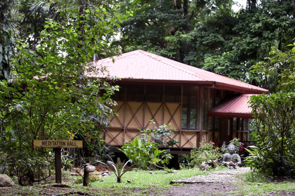 Meditation Hall at Samasati, Puerto Viejo