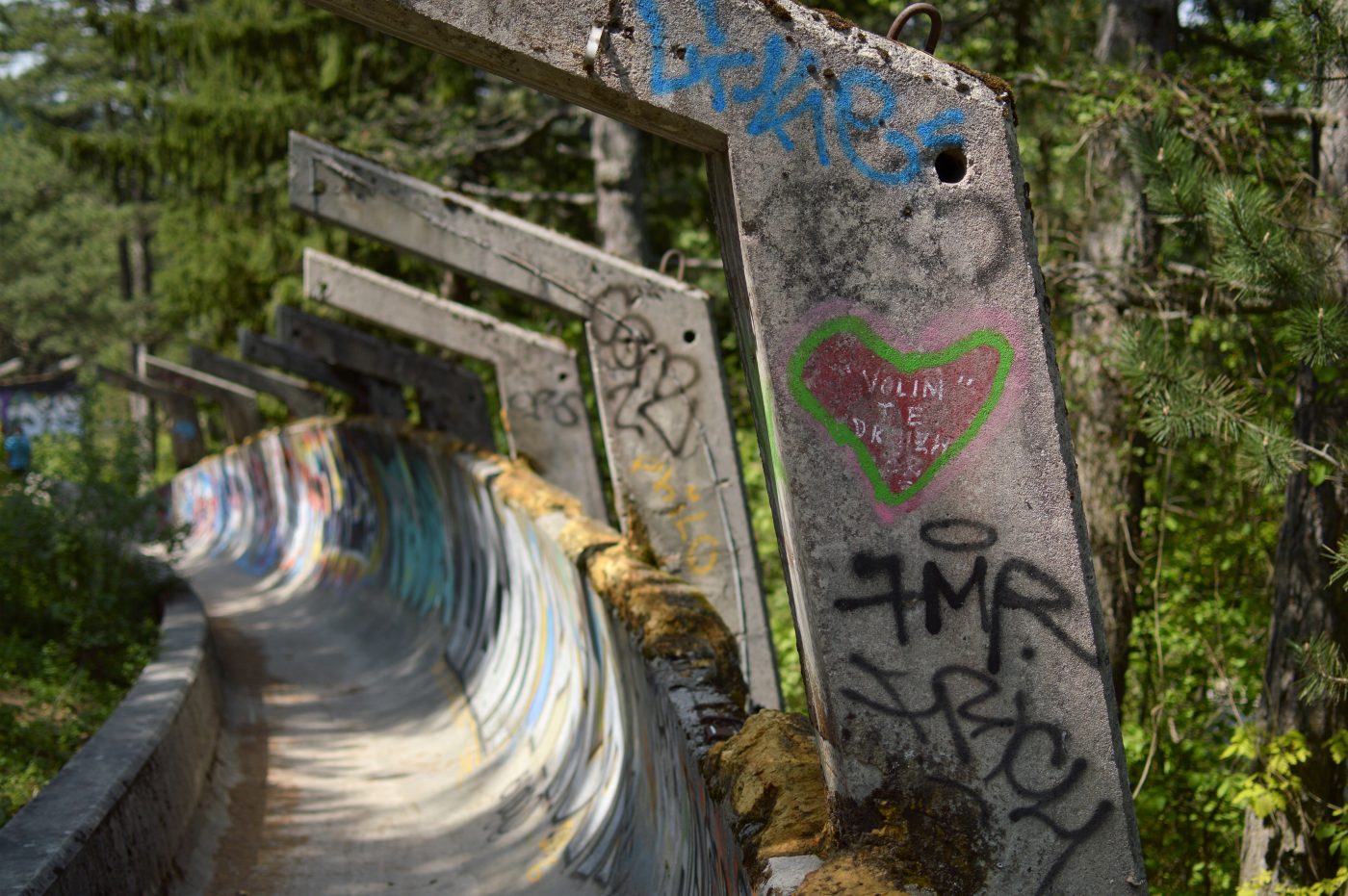 Abandoned bobsleigh track, things to do in Sarajevo