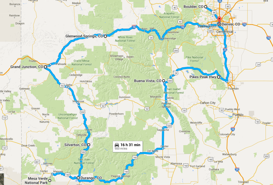 Ultimate Colorado Road Trip Itinerary  Drink Tea & Travel