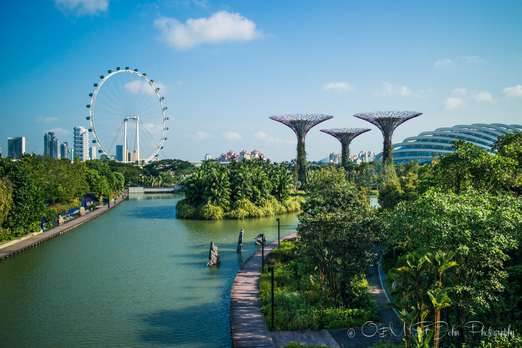 Marina Bay, Gardens by the Bay and Singapore Flyer