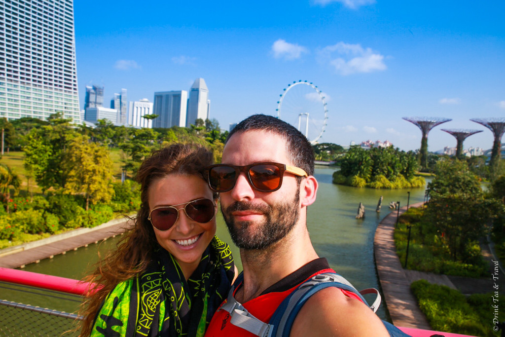 Stopover in Singapore: Mandatory Stopover in Singapore selfie!