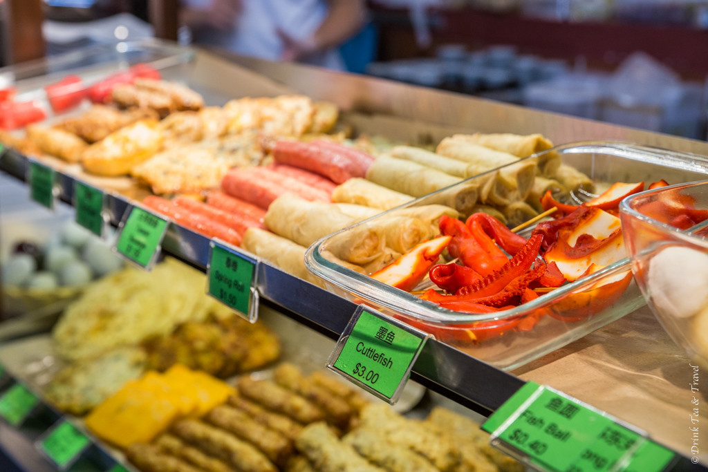 Stopover in Singapore: Street food in Chinatown, Singapore