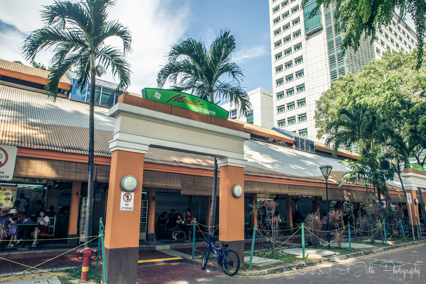 Maxwell Food Centre. Hawker Centre. Singapore