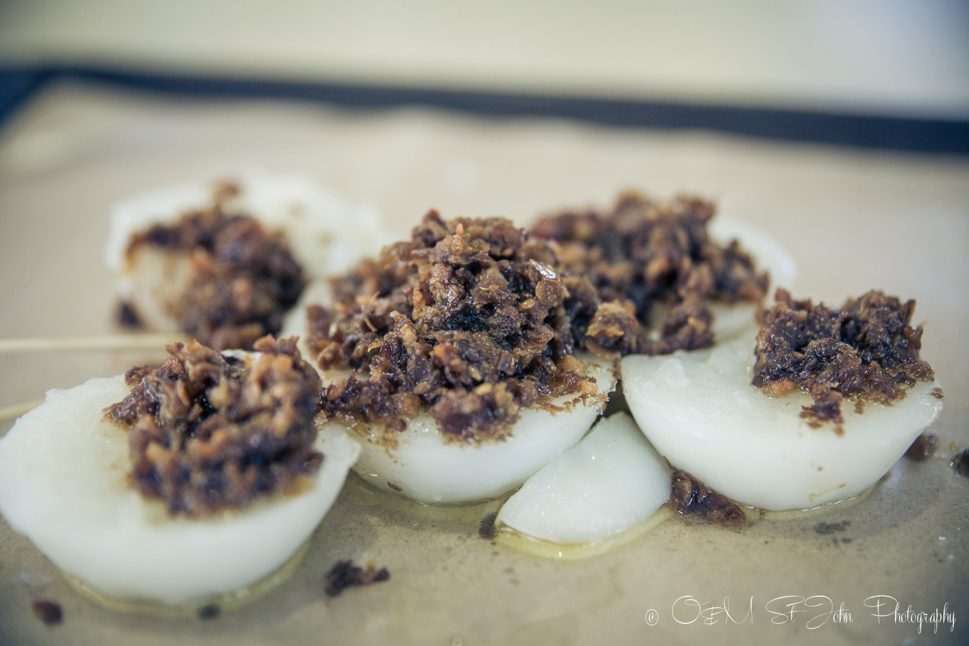 Chwee Kueh from the Jian Bo Shui Kueh stall #2-05 in the Tiong Bahru Market Hawker Centre, Best Hawker Centres in Singapore