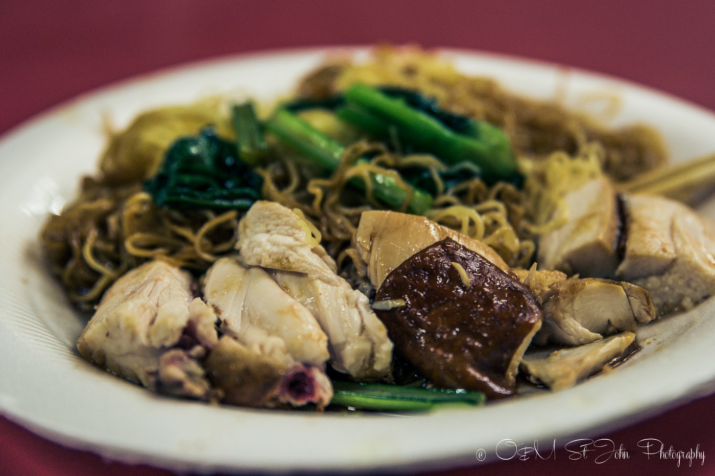 Soya Sauce Chicken. Chinatown Food Centre, Singapore