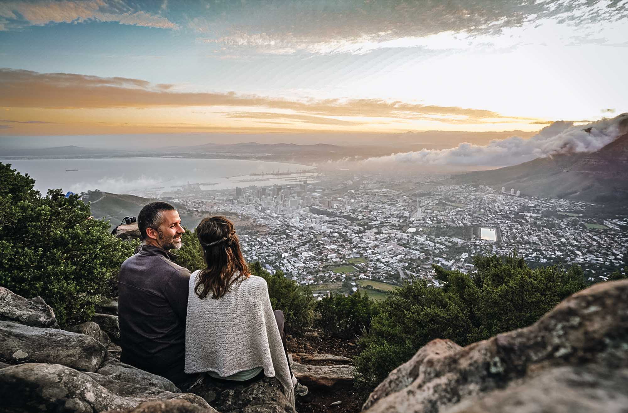 Overlooking Cape Town, South Africa