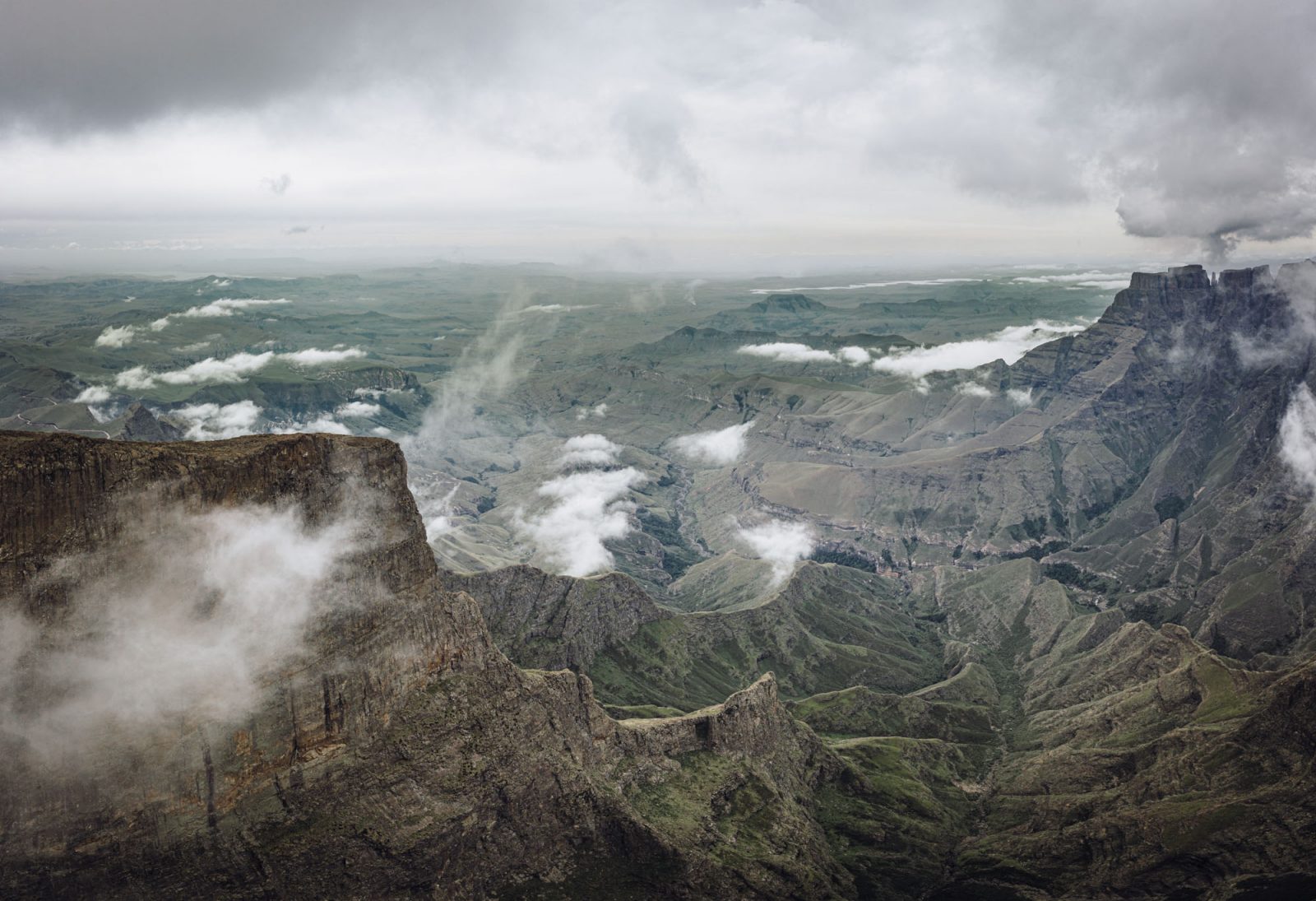 South Africa Drakensberg Royal Natal sentinel peak hike