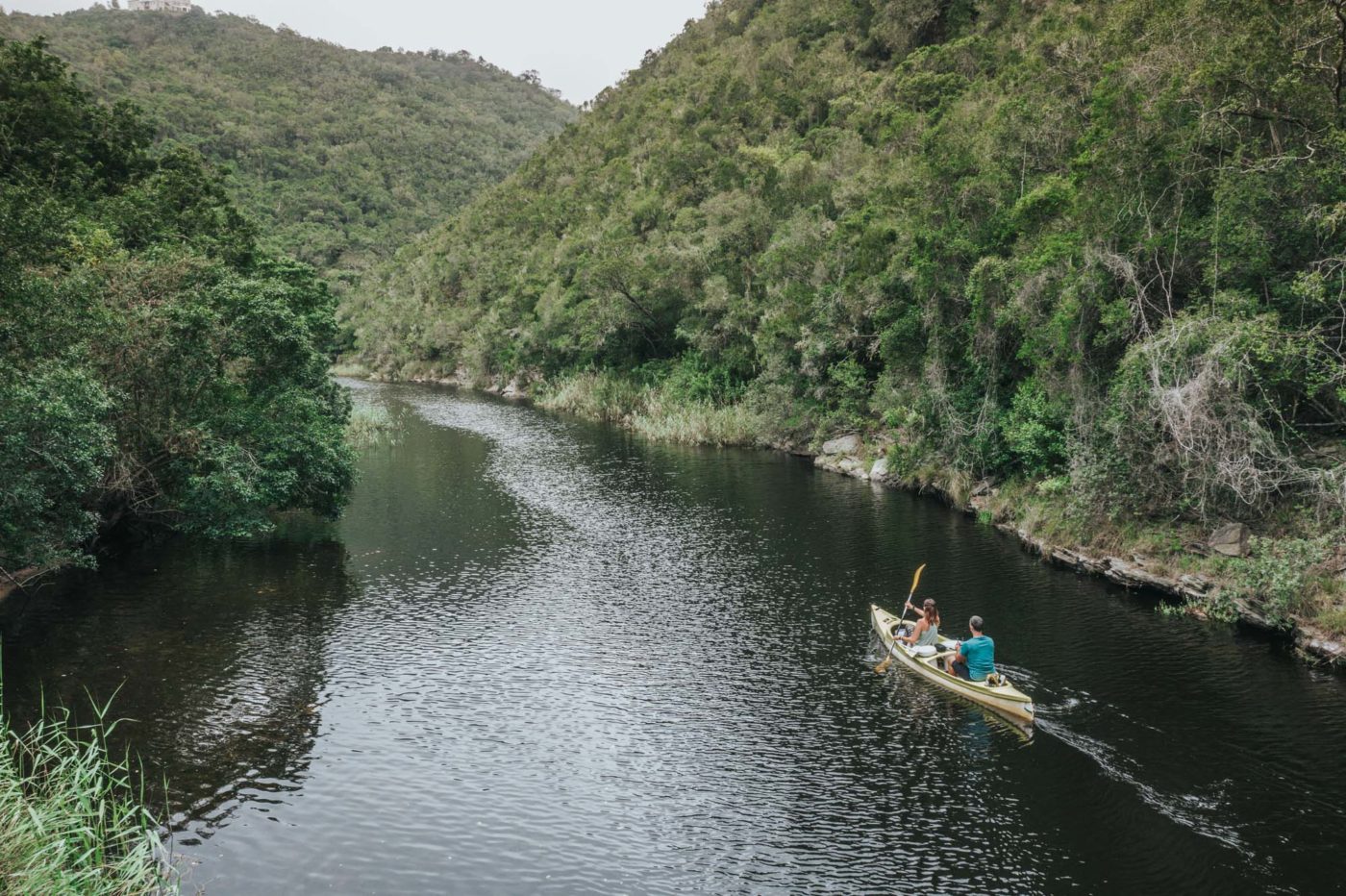 Canoeing in Wilderness National Park, Garden Route, South Africa