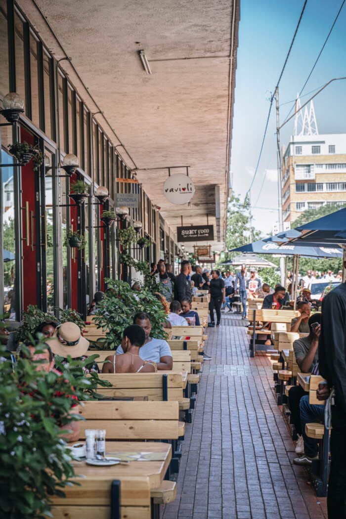 Our neighbourhood in Maboneng, Johannesburg 