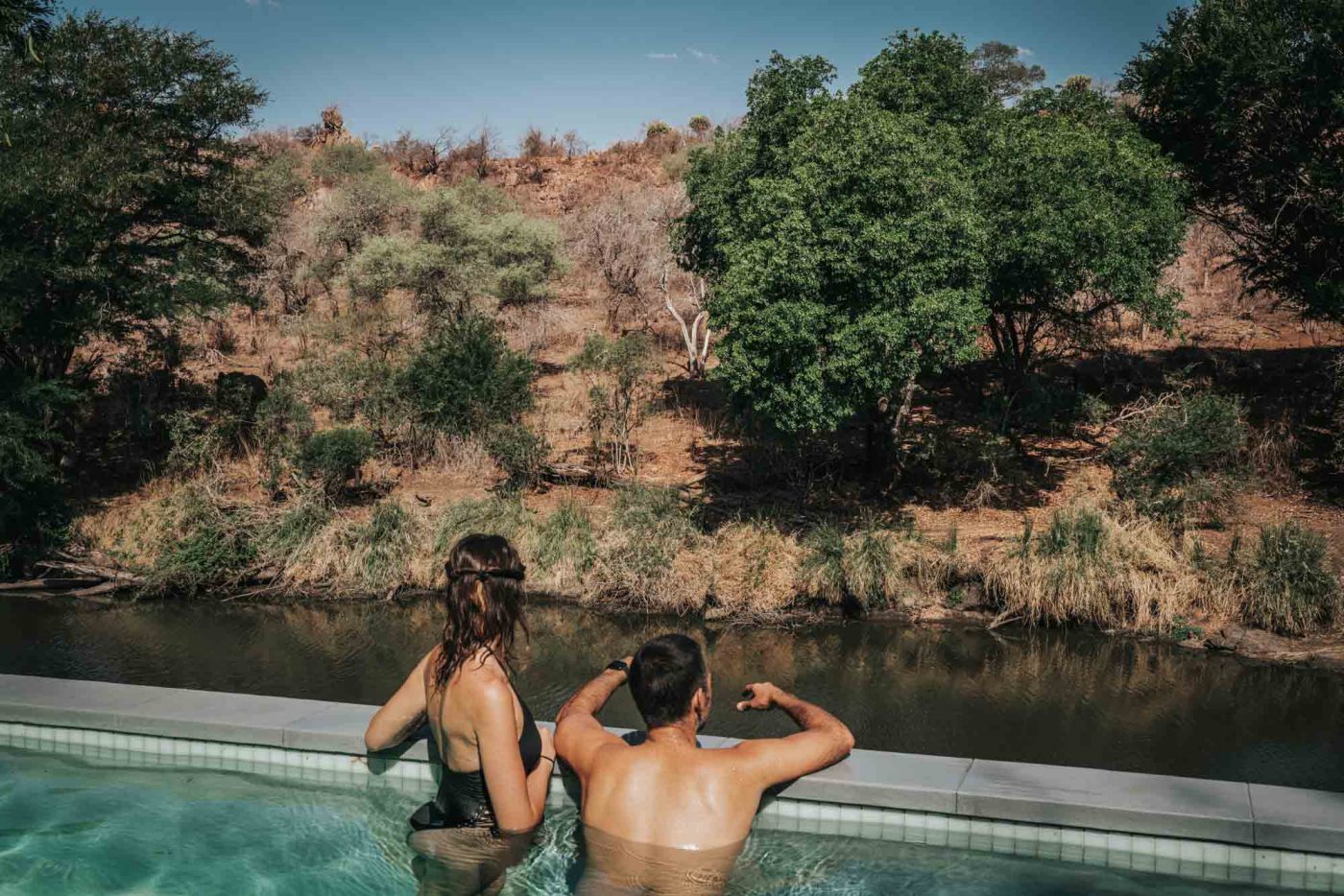 South Africa Kruger Singita Sweni river pool OM 03053