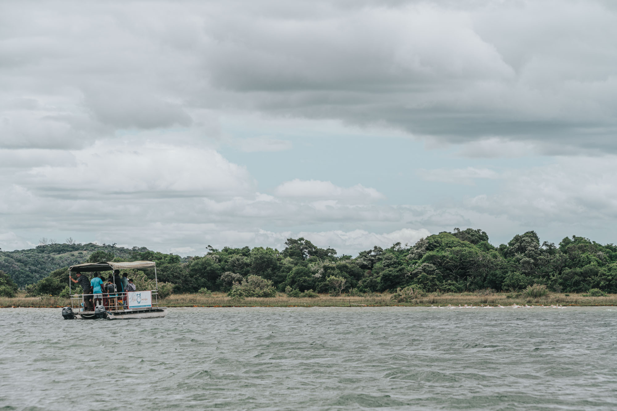 Boat tour in Kosi Bay,