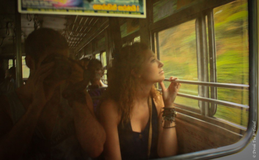 Bus ride in Sri Lanka