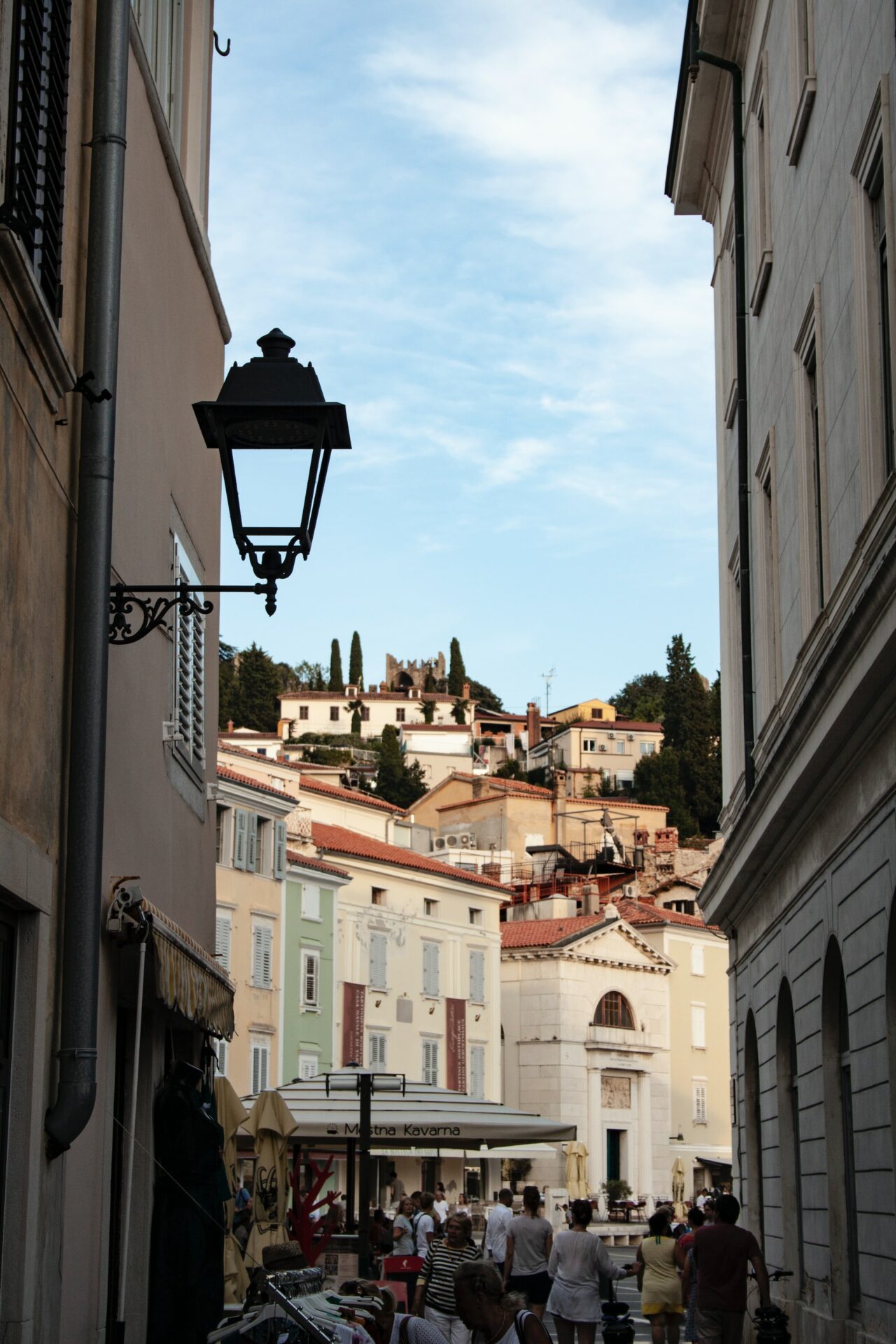 Streets of Piran Slovenia