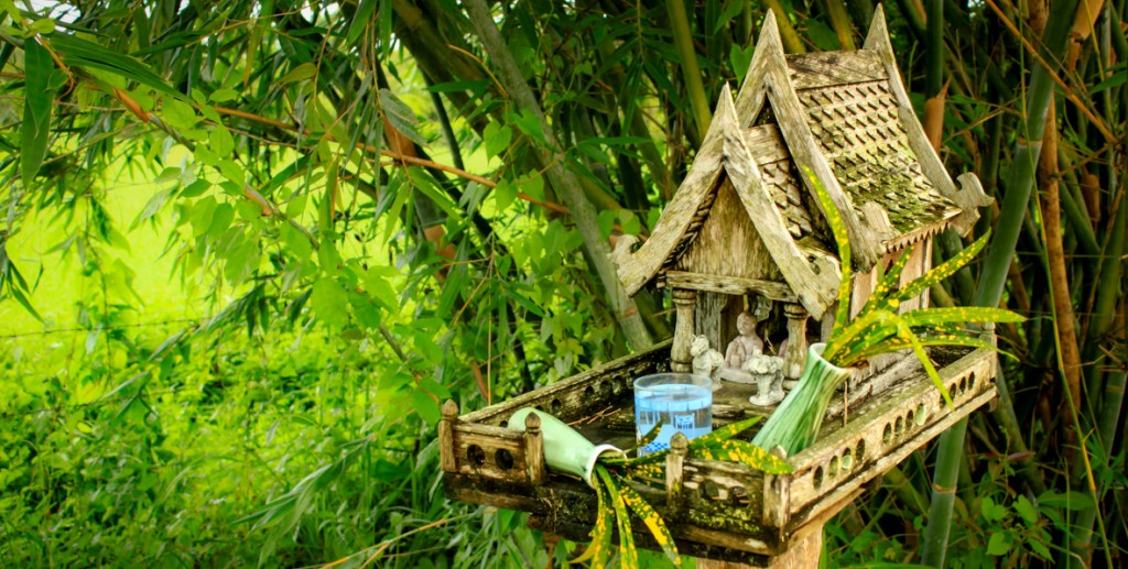 Spirit house in Thailand
