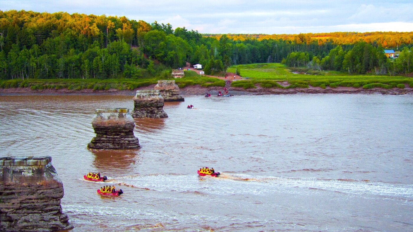 Tidal Bore Rafting Nova Scotia