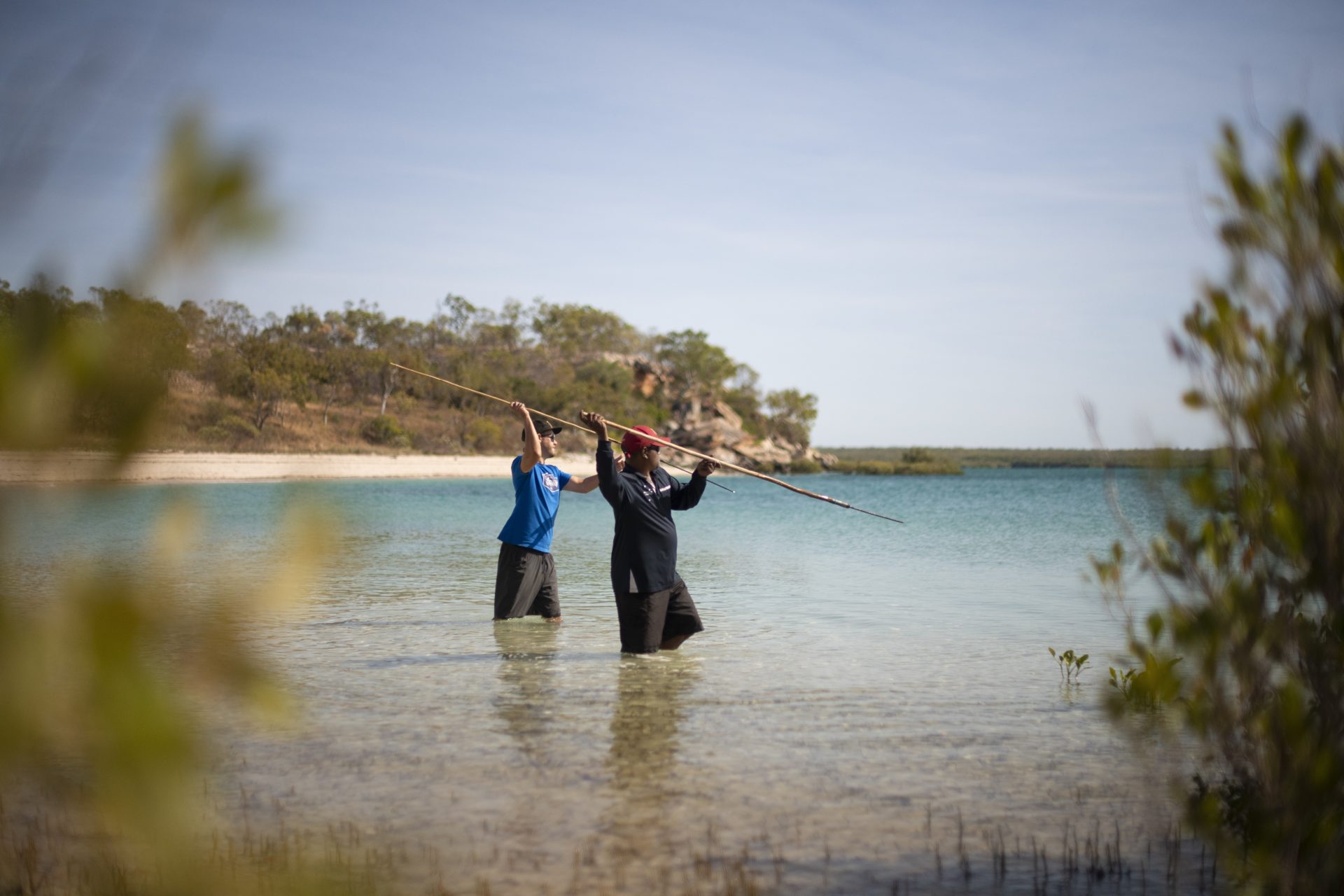 Spearfishing with Bolo, Kooljaman at Cape Leveque.