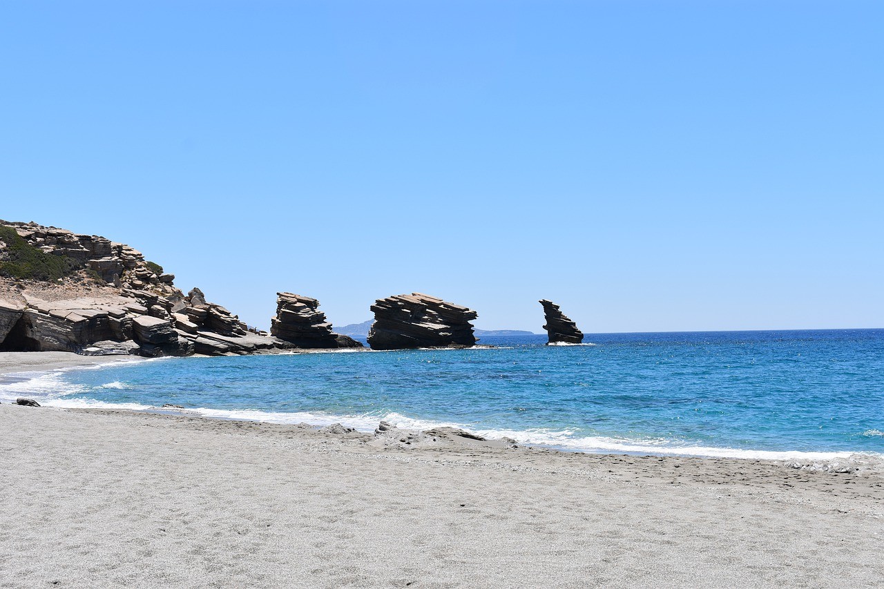 best beaches in crete
