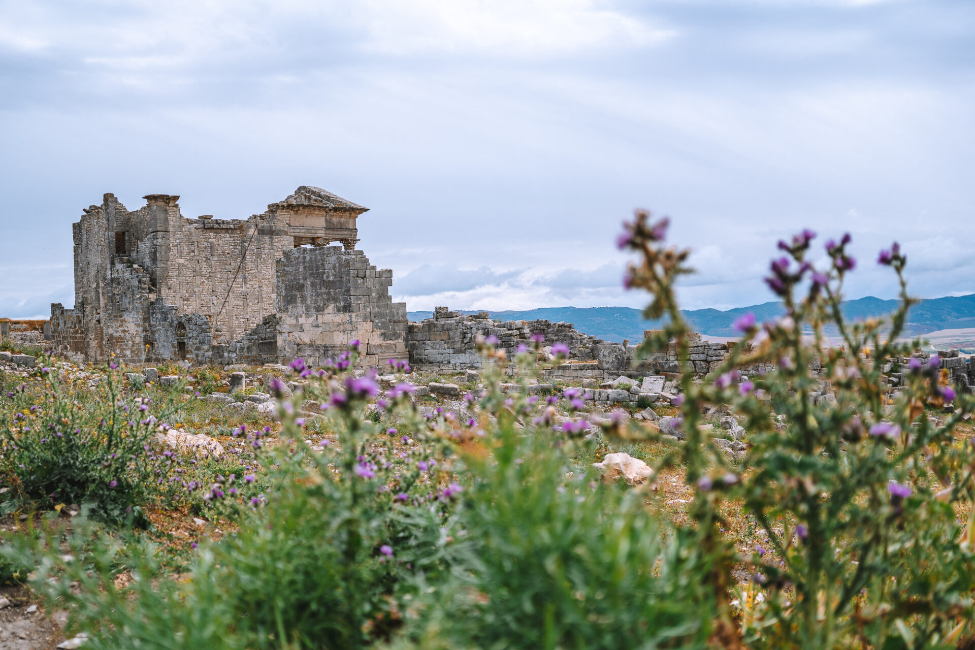 Ruins in Dougga, Tunisia