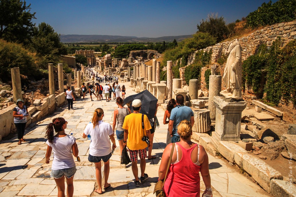 Exploring Ephesus with Topdeck Group in Turkey