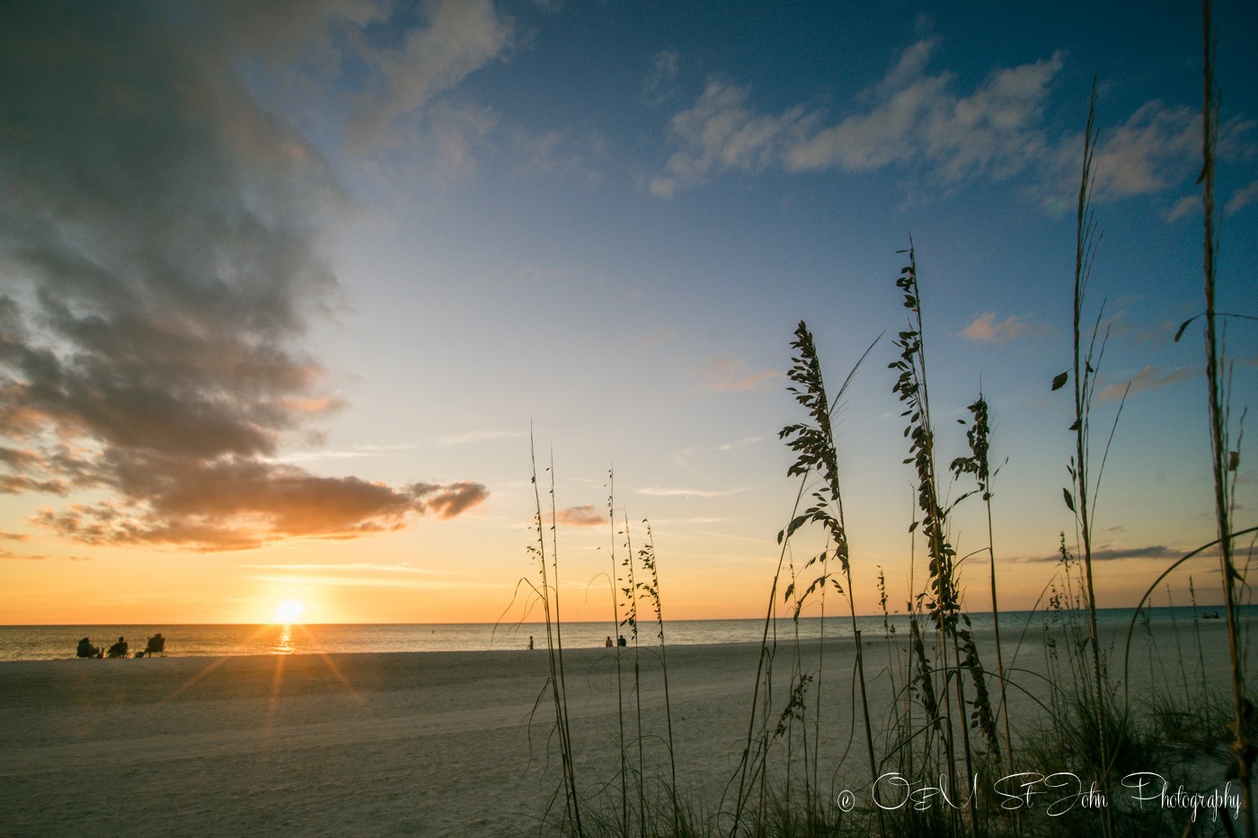 Sunset on Anna Maria Island, Florida. USA