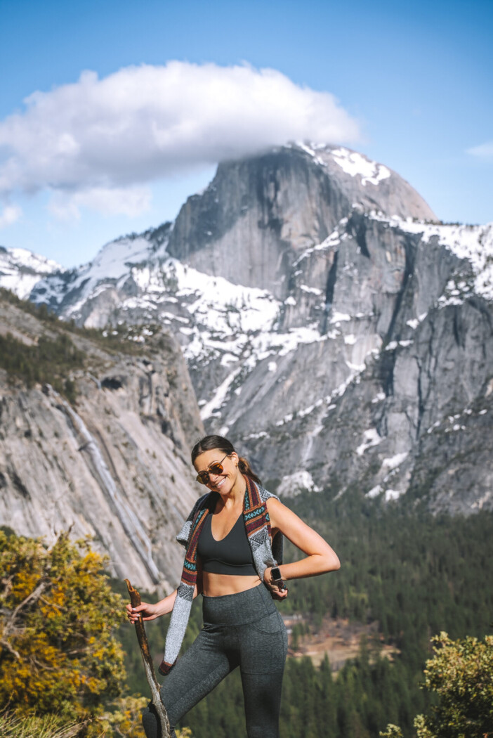 On the Upper Yosemite Falls trail