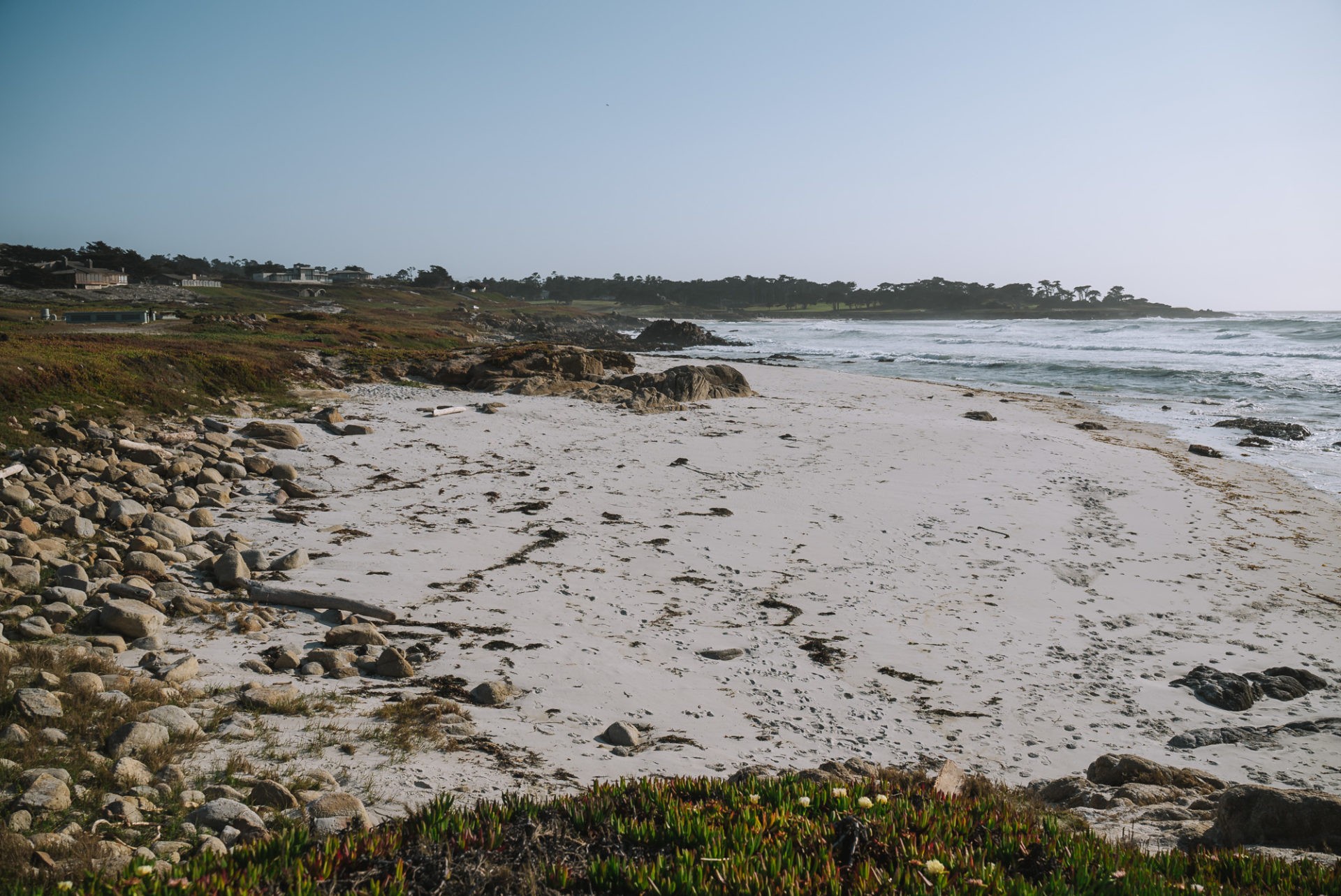 Beautiful view along the 17-Mile Drive