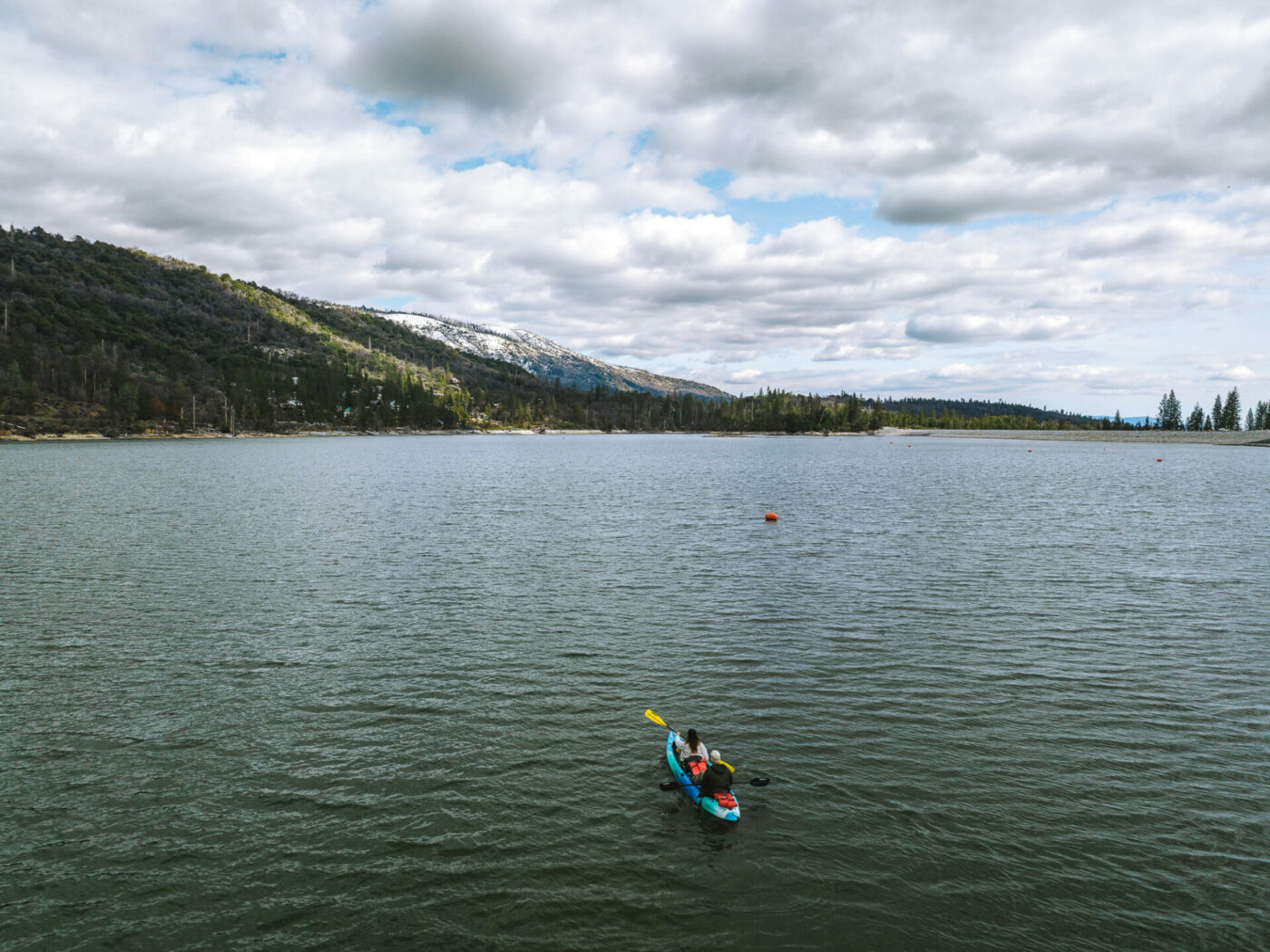 Kayaking on Bass Lake