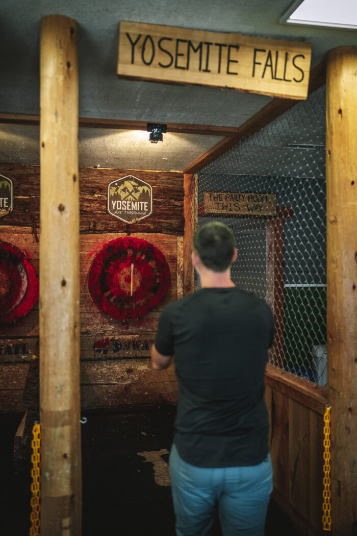 Yosemite Axe Throwing in Oakhurst, CA