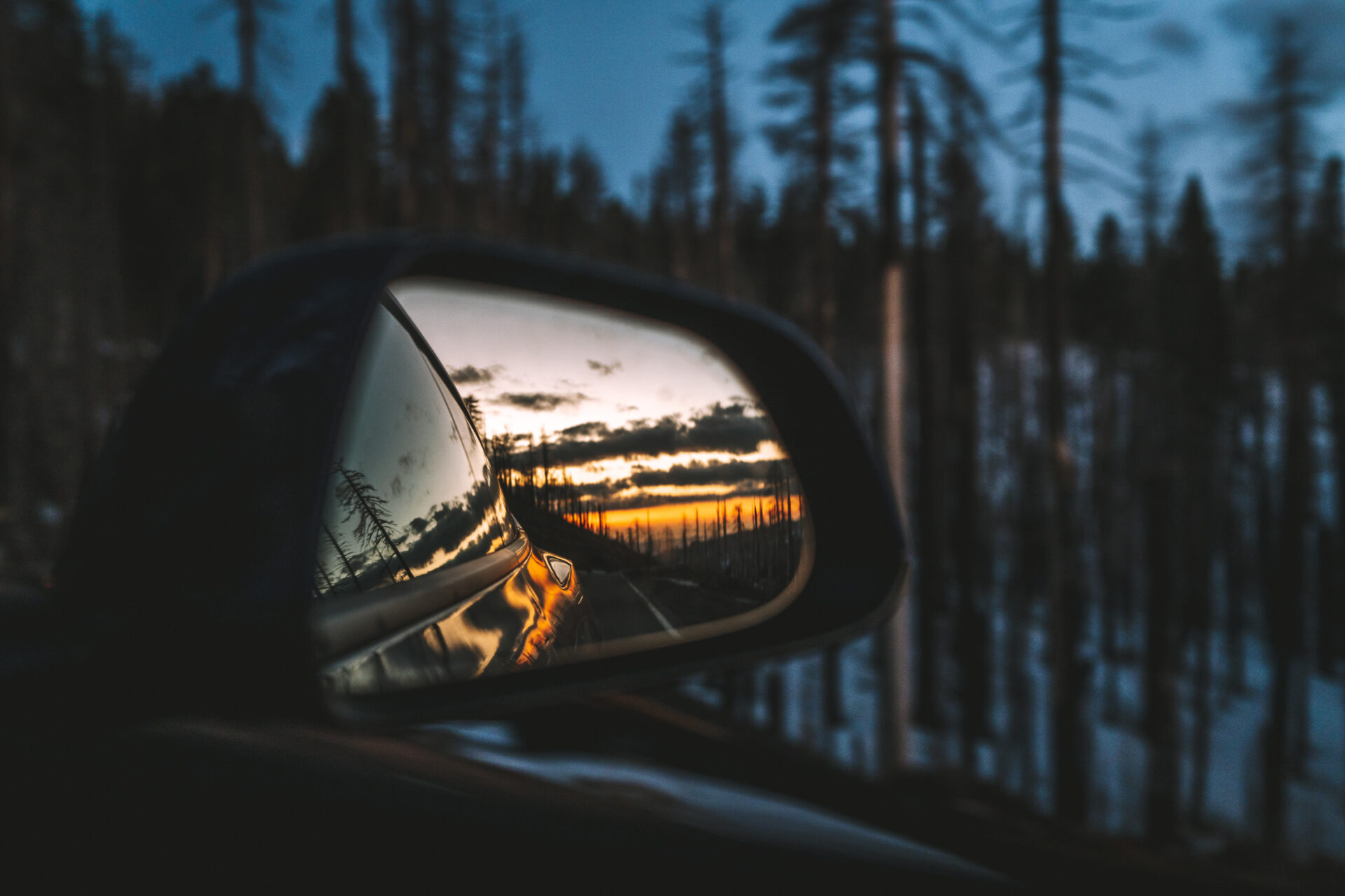 USA California Yosemite Mariposa sunset 01029