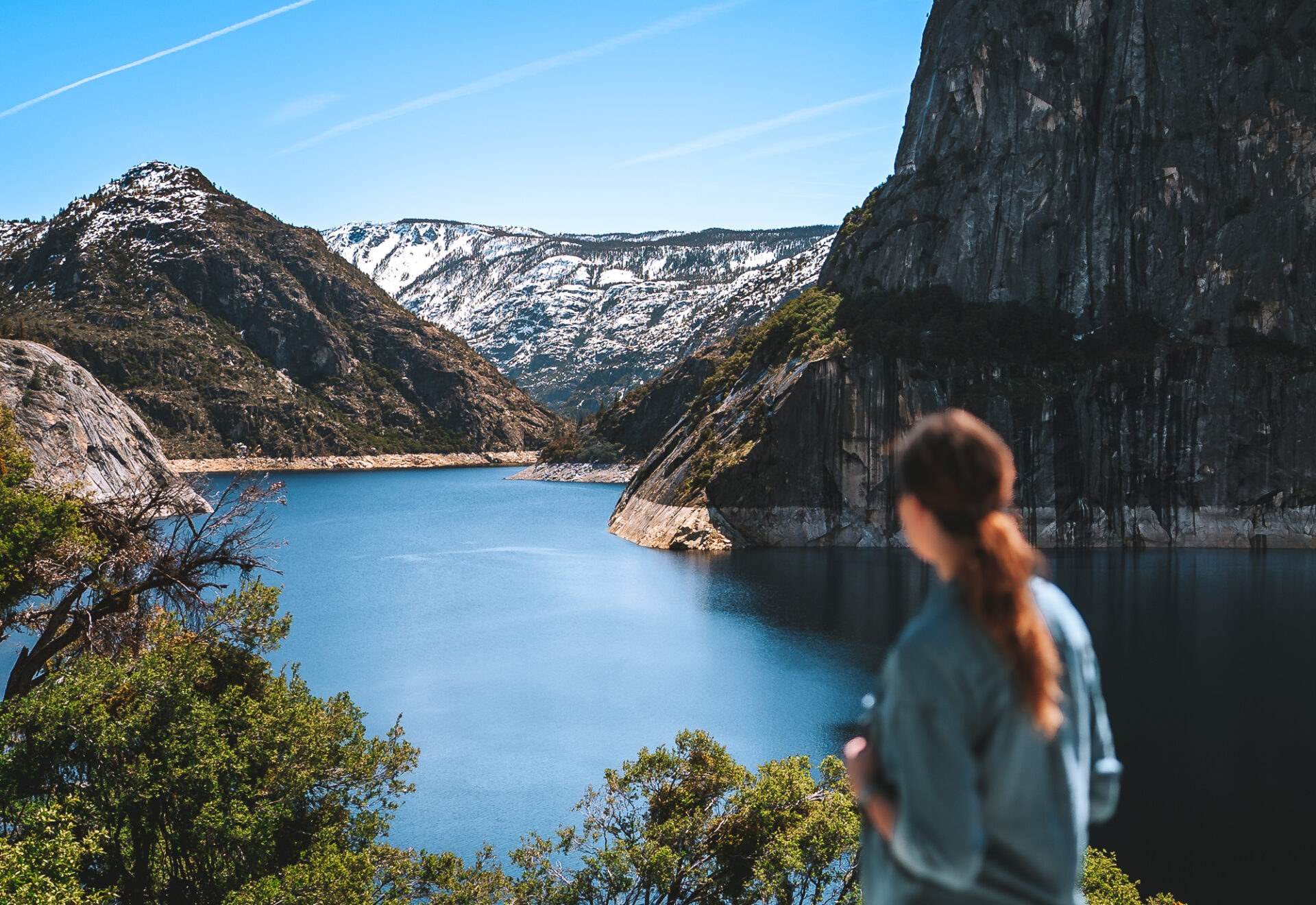 Overlooking the Grand Canyon of the Tuolumne River from Hetch Hetchy